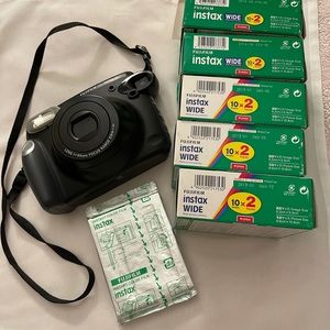 Instax 210 Fuji film instant camera and film